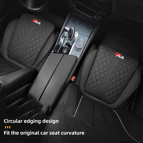 Breathable Car Front/Rear Seat Cover For Audi A1 A3 A4 A5 A6 A7 A8 Car Seat Cushion Non-slip Chair Protector Pad Auto Accessory