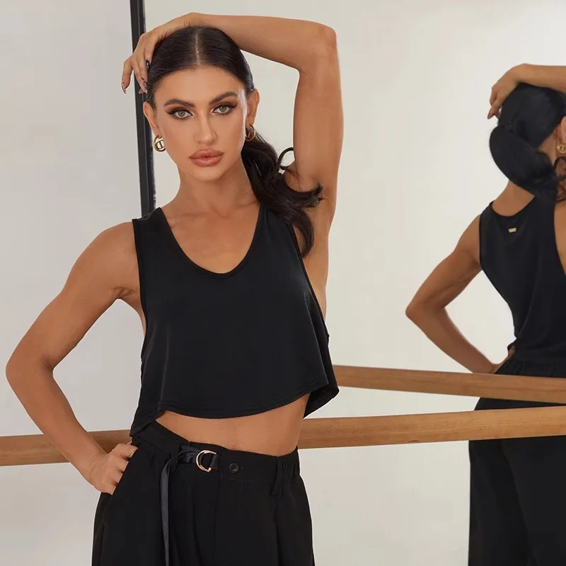 Customized ZYM Top Short Tank Latin Dance Clothing Daily Practice Dress Women's Basic Style Dance Costume Women
Customized ZYM Top Short Tank Latin Dance Clothing Daily Practice Dress Women's Basic Style Dance Costume Women