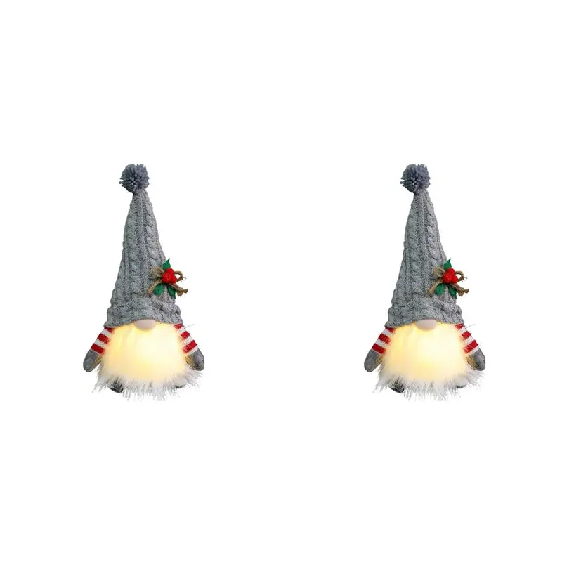 ABYN-2X Гном со светодиодной подсветкой Веселый Рождественский декор для дома Рождественское украшение Xmas Navidad Natal Подарки Новый год -серый
ABYN-2X Гном со светодиодной подсветкой Веселый Рождественский декор для дома Рождественское украшение Xmas Navidad Natal Подарки Новый год -серый