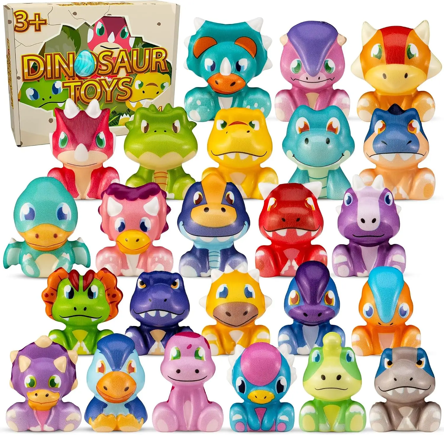 DMIGHT Party Favors for Kids 24PCS Dinosaur Squishy Toys,Goodie Bag Stuffers, Pinata Stuffers,Birthday Gifts for Boys & Girls,Treasure Chest Prizes,Classroom Prizes for Kids (Dinosaur) (Dinosaur)
DMIGHT Party Favors for Kids 24PCS Dinosaur Squishy Toys,Goodie Bag Stuffers, Pinata Stuffers,Birthday Gifts for Boys & Girls,Treasure Chest Prizes,Classroom Prizes for Kids (Dinosaur) (Dinosaur)