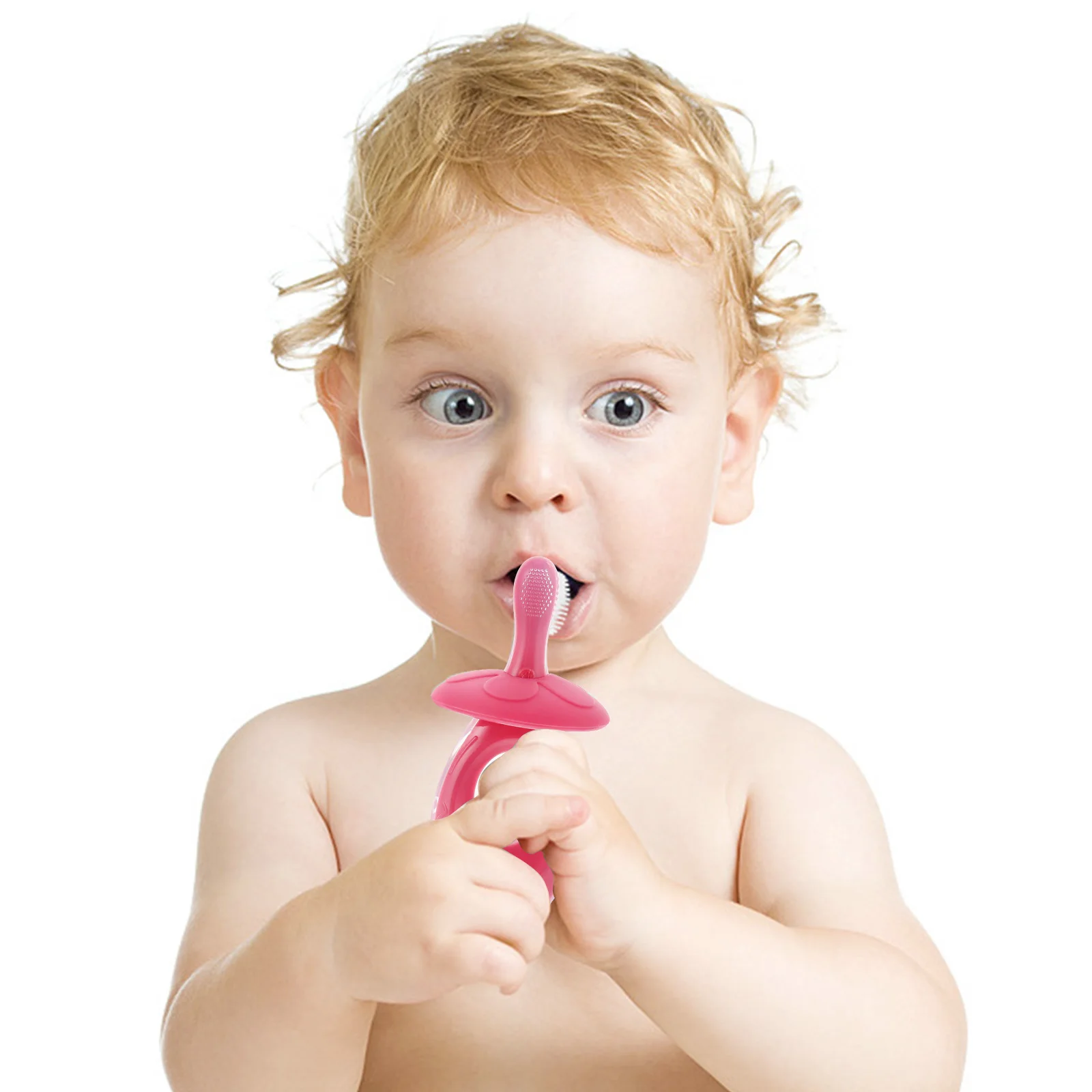 1 Set Baby Silicone Toothbrush Compact Mini Training Toothbrush For Infant Teeth Cleaning Lightweight Portable Oral Care Tool
1 Set Baby Silicone Toothbrush Compact Mini Training Toothbrush For Infant Teeth Cleaning Lightweight Portable Oral Care Tool