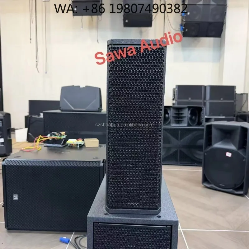 Dual 5 Inch 2-Way Active Speaker with Double 18 Inch Active Subwoofer Powered Sound System for Stage
Dual 5 Inch 2-Way Active Speaker with Double 18 Inch Active Subwoofer Powered Sound System for Stage