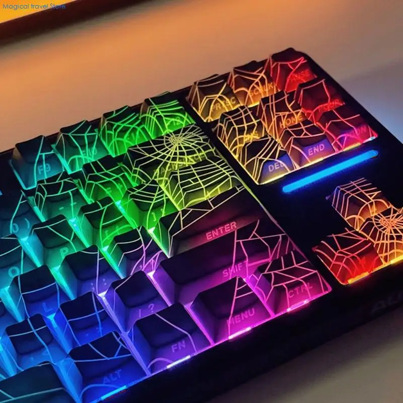 N2UB Customizable PBT Keycaps Spiders Web Styles For 98/100/104/108 Enhances Typing
N2UB Customizable PBT Keycaps Spiders Web Styles For 98/100/104/108 Enhances Typing