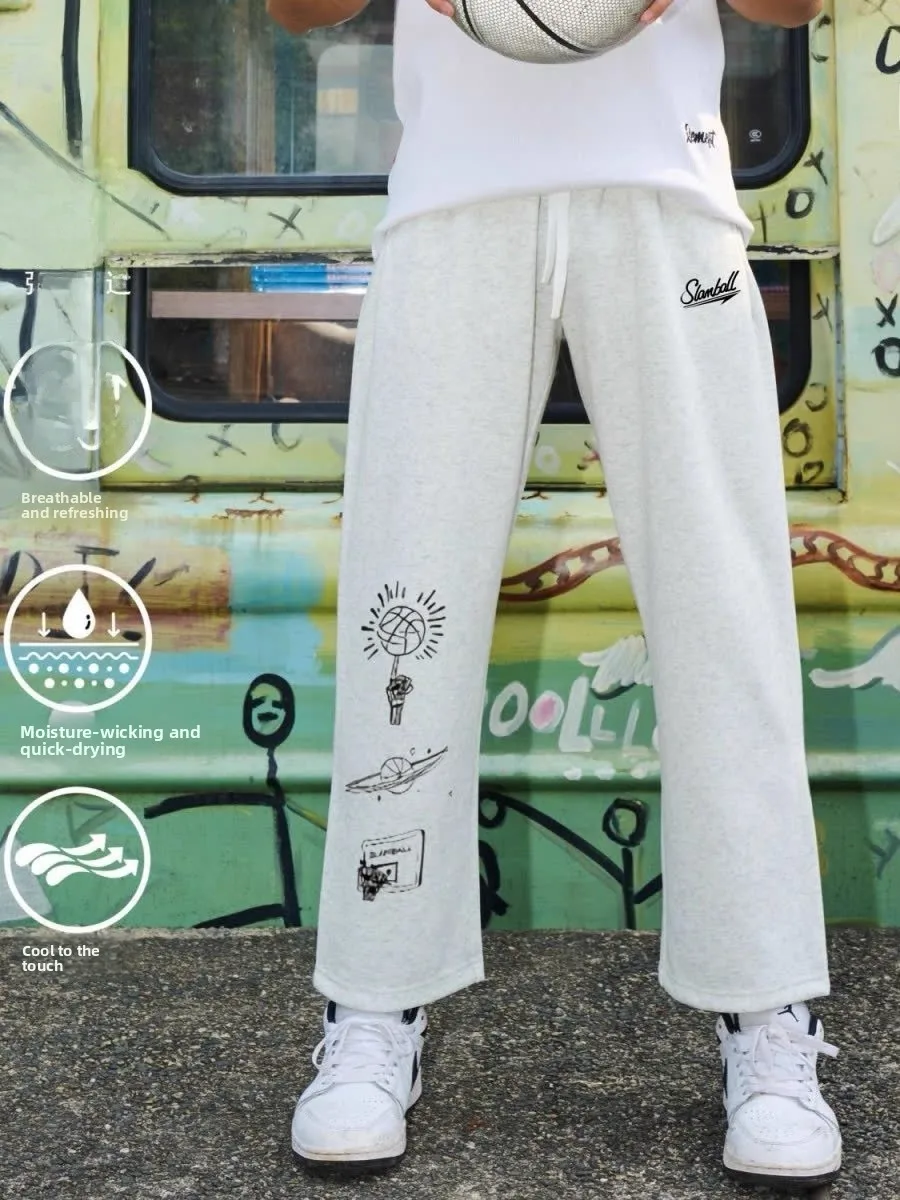 Bla Large Size Straight Leg Pants Men's Summer New Loose Thin ey Spring Autumn Casual Long Trousers Polyester Fiber Qui...
Bla Large Size Straight Leg Pants Men's Summer New Loose Thin ey Spring Autumn Casual Long Trousers Polyester Fiber Qui...