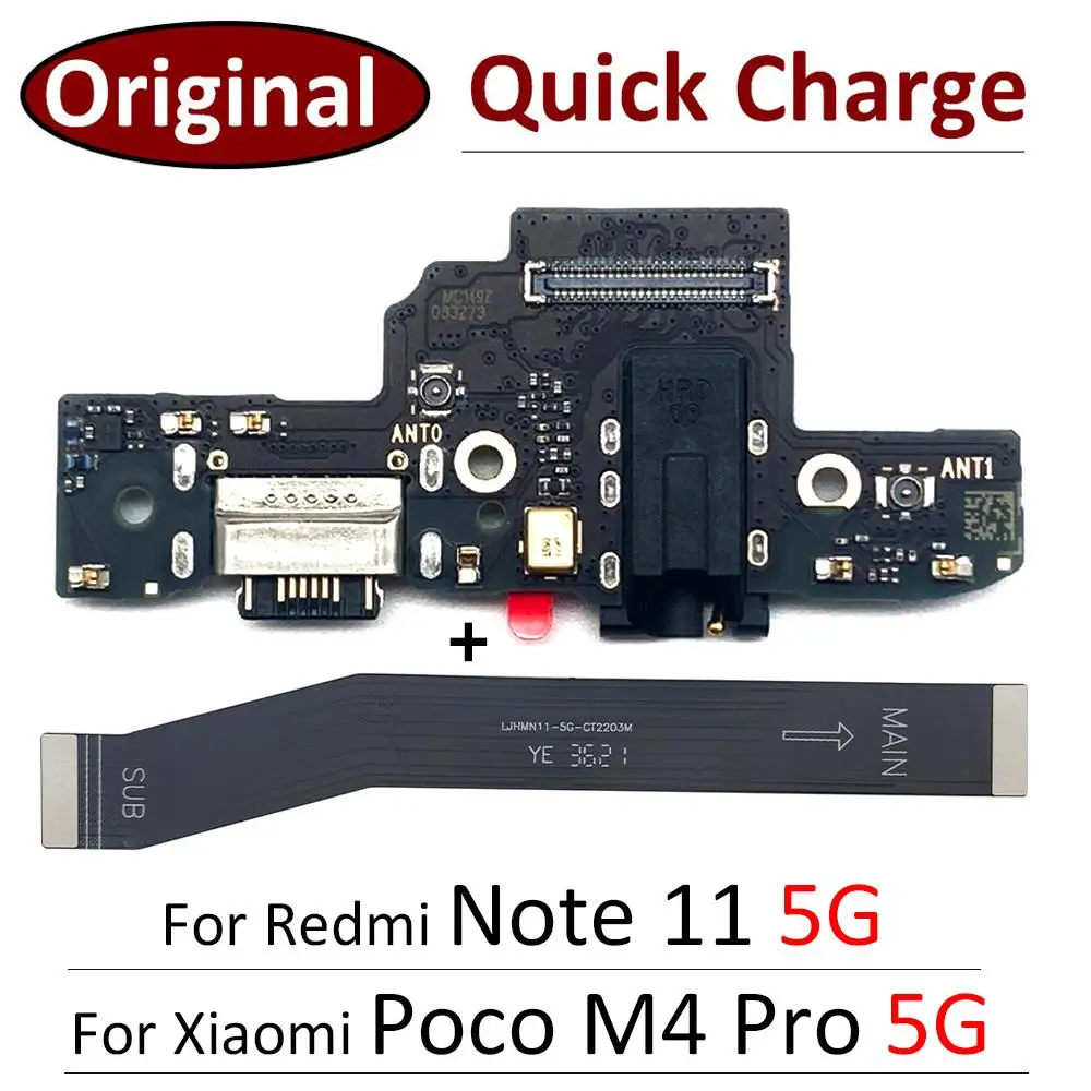 100% Original For Xiaomi Poco M4 Pro 5G / Redmi Note 11 11s 5G Dock Connector Micro USB Charger Charging Port Flex Cable Board
100% Original For Xiaomi Poco M4 Pro 5G / Redmi Note 11 11s 5G Dock Connector Micro USB Charger Charging Port Flex Cable Board