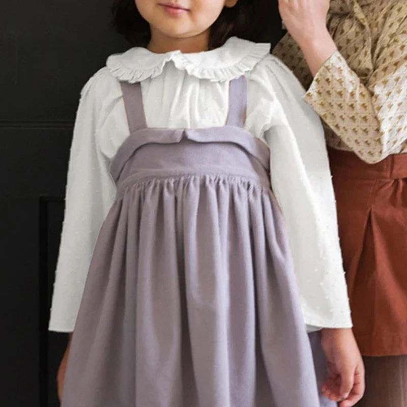 Cotton Linen Girl Retro Dress Spring Summer Solid Color Cross Buckle Strap College Style Sweet Cute Dresses Children's Clothing
Cotton Linen Girl Retro Dress Spring Summer Solid Color Cross Buckle Strap College Style Sweet Cute Dresses Children's Clothing