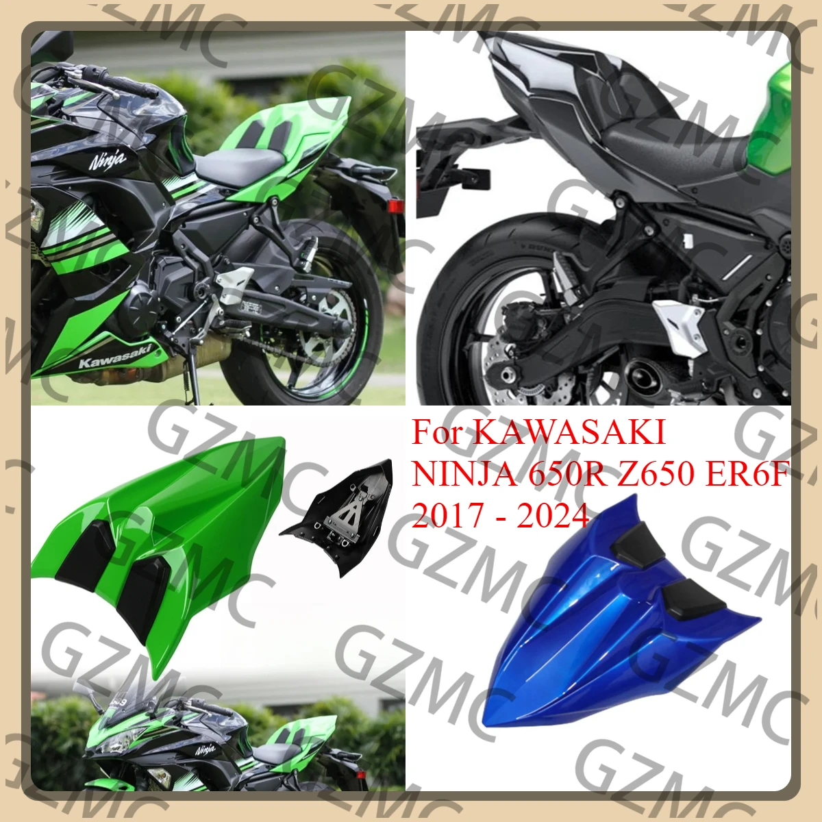 Мотоцикл для KAWASAKI NINJA 650R Z650 ER6F 2017-2024, обтекатель сиденья, задний пассажирский чехол на сиденье, обтекатель, амортизатор
Мотоцикл для KAWASAKI NINJA 650R Z650 ER6F 2017-2024, обтекатель сиденья, задний пассажирский чехол на сиденье, обтекатель, амортизатор