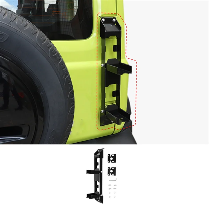 A09E-Car Tailgate Hinge Foot Climb Pedal Accessories For Suzuki Jimny 2019 2021 2022 Car Rear Tailgate Foldable Pedal Ladder
A09E-Car Tailgate Hinge Foot Climb Pedal Accessories For Suzuki Jimny 2019 2021 2022 Car Rear Tailgate Foldable Pedal Ladder