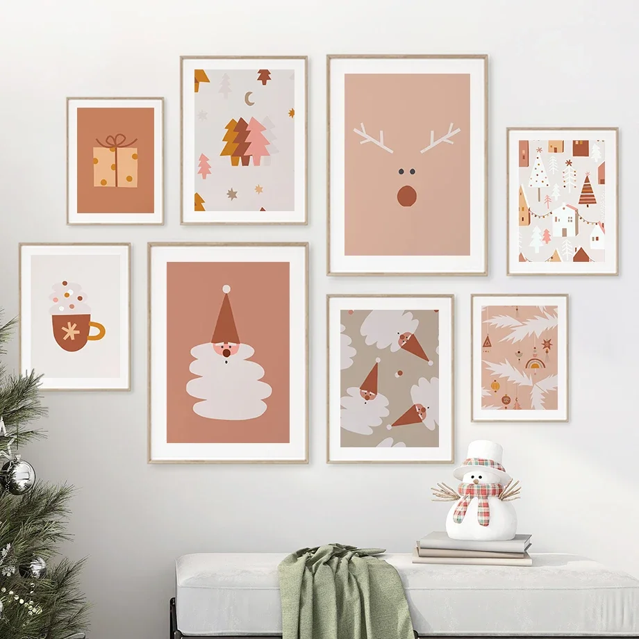 Santa Claus Snowman Gift Wind Chimes Wall Art Canvas Painting Nordic Posters And Prints Cartoon Wall Pictures Kids Room Decor
Santa Claus Snowman Gift Wind Chimes Wall Art Canvas Painting Nordic Posters And Prints Cartoon Wall Pictures Kids Room Decor