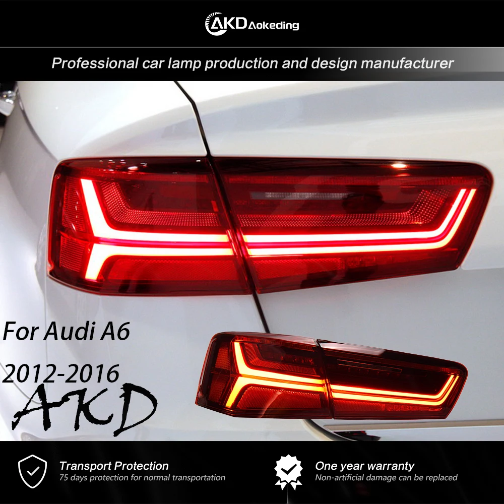 AKD Автомобильный Стайлинг для Audi A6 Задние фонари 2012-2016 A6L Классический светодиодный задний фонарь DRL Dynamic Signal Brake Reverse автоаксессуары
AKD Автомобильный Стайлинг для Audi A6 Задние фонари 2012-2016 A6L Классический светодиодный задний фонарь DRL Dynamic Signal Brake Reverse автоаксессуары