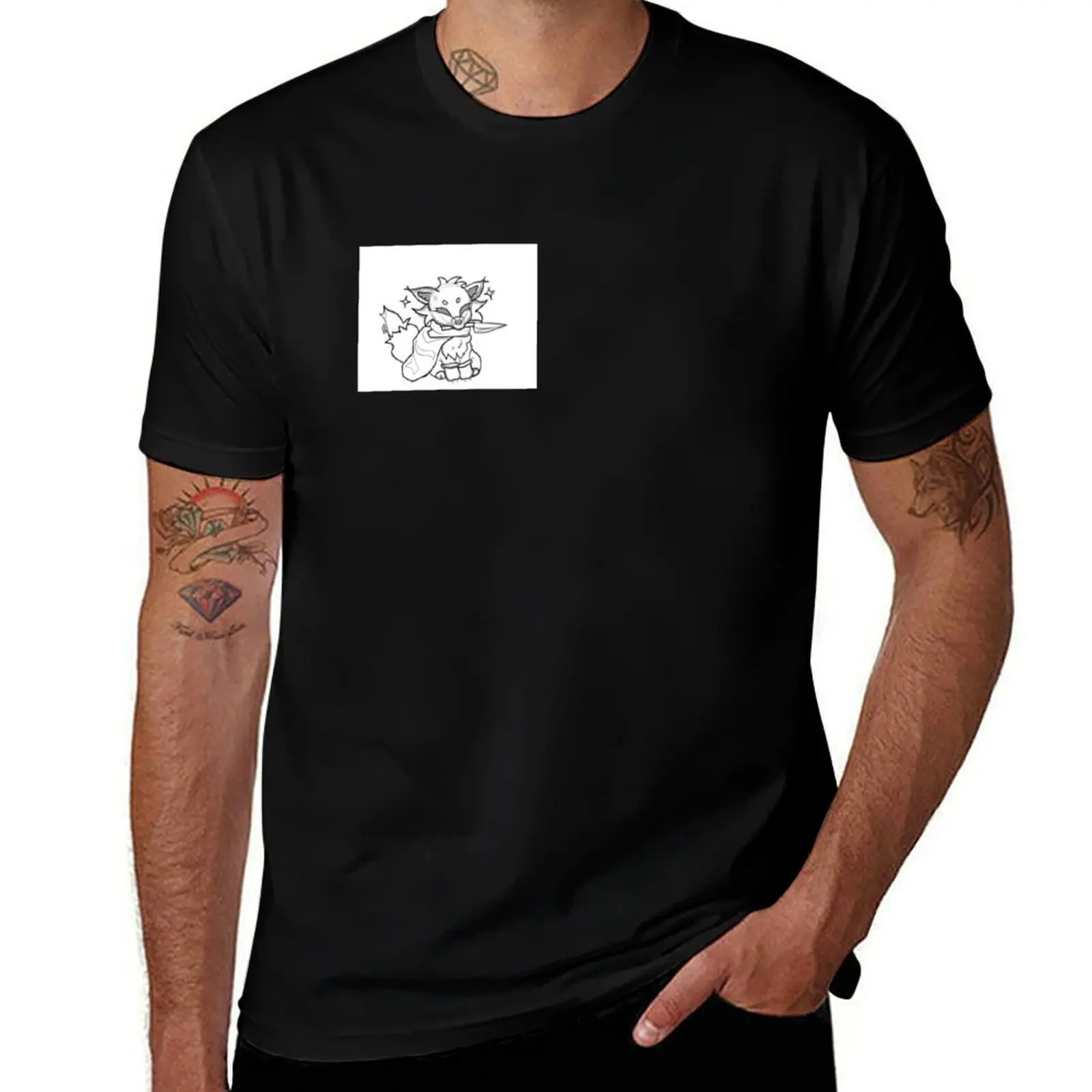 cute fox with knife sparkling T-Shirt korean fashion graphics sports fans funny costumes heavy weight t shirts for men
cute fox with knife sparkling T-Shirt korean fashion graphics sports fans funny costumes heavy weight t shirts for men
