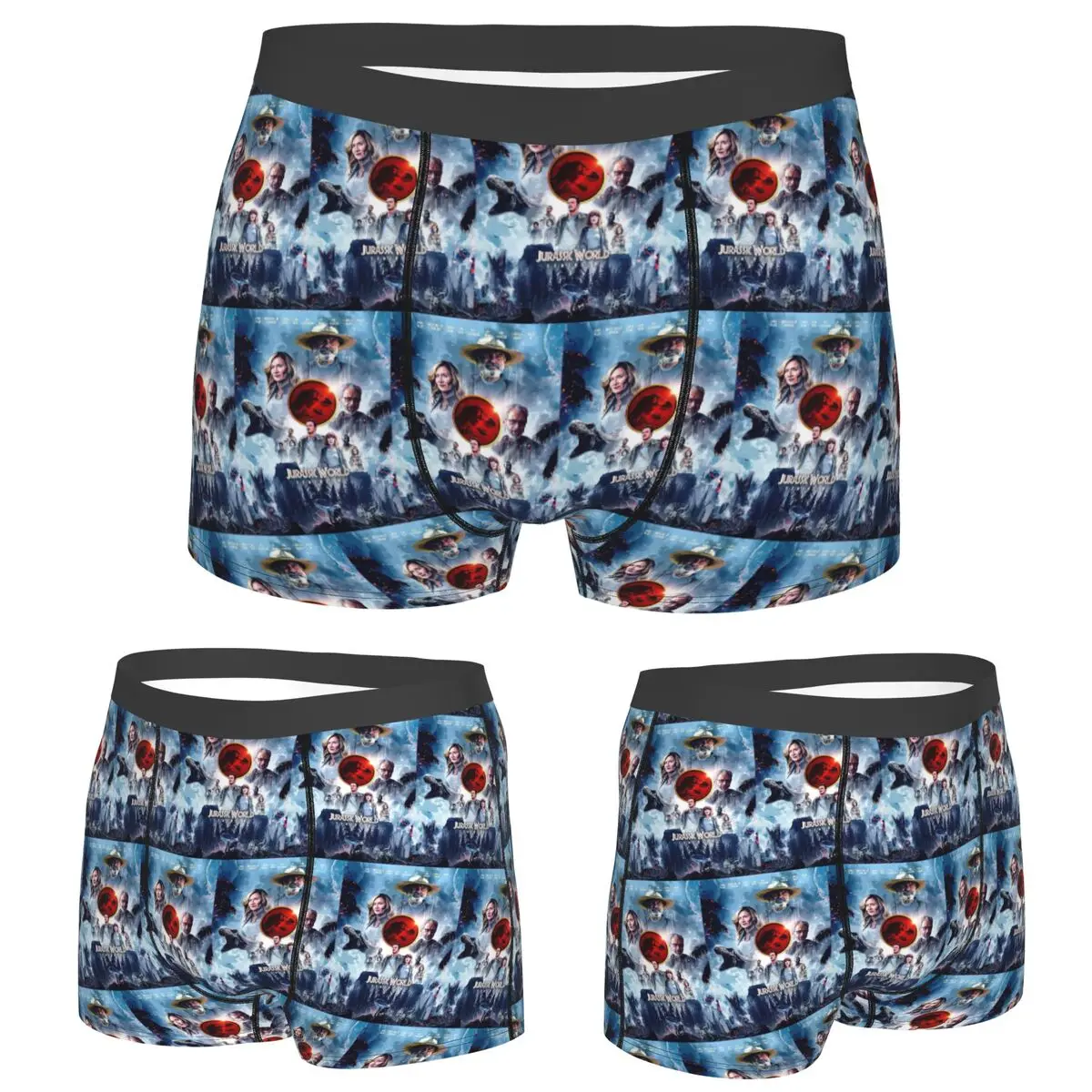 Boxer Underpants Shorts Jurassic World Panties Men's Breathable Underwear for Homme Man Boyfriend Gifts
Boxer Underpants Shorts Jurassic World Panties Men's Breathable Underwear for Homme Man Boyfriend Gifts
