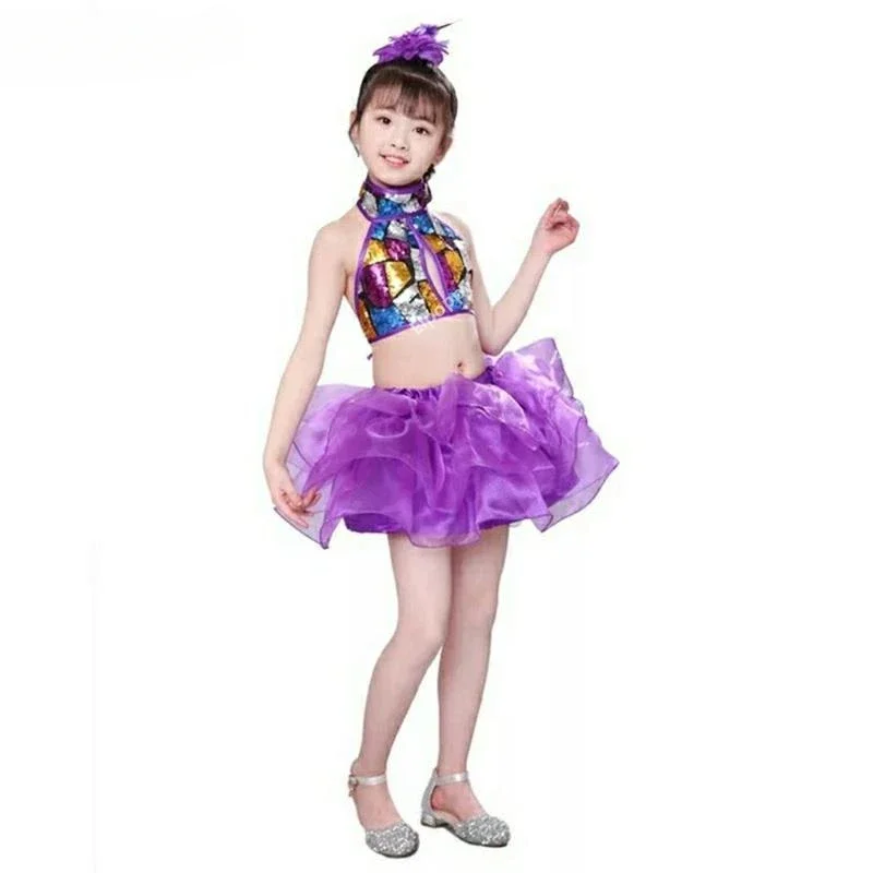 2024 Girls Sequins Ballet Dress Outfit Kids Jazz Dance Children Stage Performance Dancing Top+Skirt Costume Set
2024 Girls Sequins Ballet Dress Outfit Kids Jazz Dance Children Stage Performance Dancing Top+Skirt Costume Set