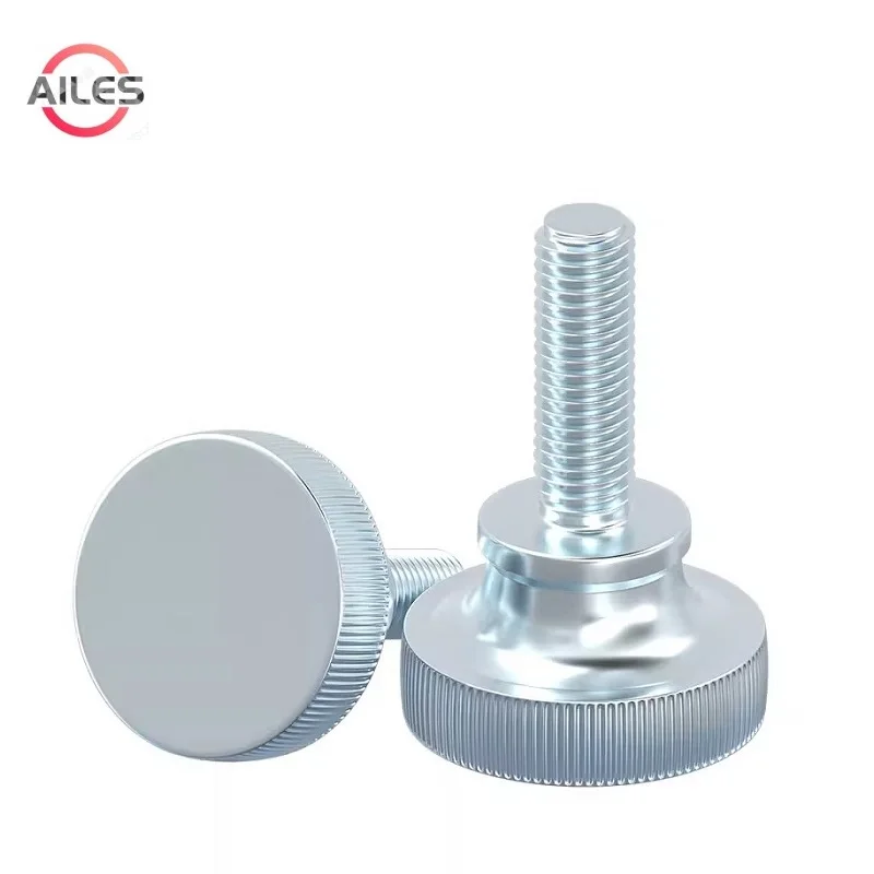 GB834 Carbon Steel Blue Zinc Plate High Head Knurled Hand Screw High Step Head Hand Tighten Thumb Screws
GB834 Carbon Steel Blue Zinc Plate High Head Knurled Hand Screw High Step Head Hand Tighten Thumb Screws