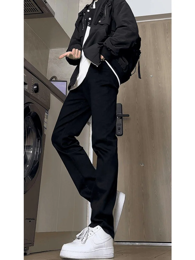 Bla Thiened Fce Lined Straight Leg Men's Jeans Autumn Winter Cleanfit High Street Knife American Sle Long Trousers
Bla Thiened Fce Lined Straight Leg Men's Jeans Autumn Winter Cleanfit High Street Knife American Sle Long Trousers