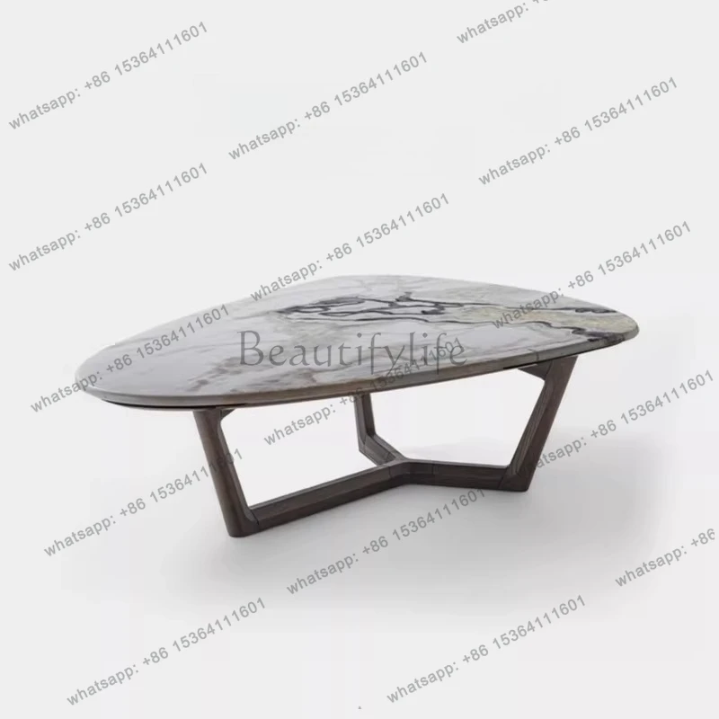 Итальянский минималистичный мраморный журнальный столик специальной формы из цельного дерева, роскошный угловой столик для маленькой квартиры
Итальянский минималистичный мраморный журнальный столик специальной формы из цельного дерева, роскошный угловой столик для маленькой квартиры