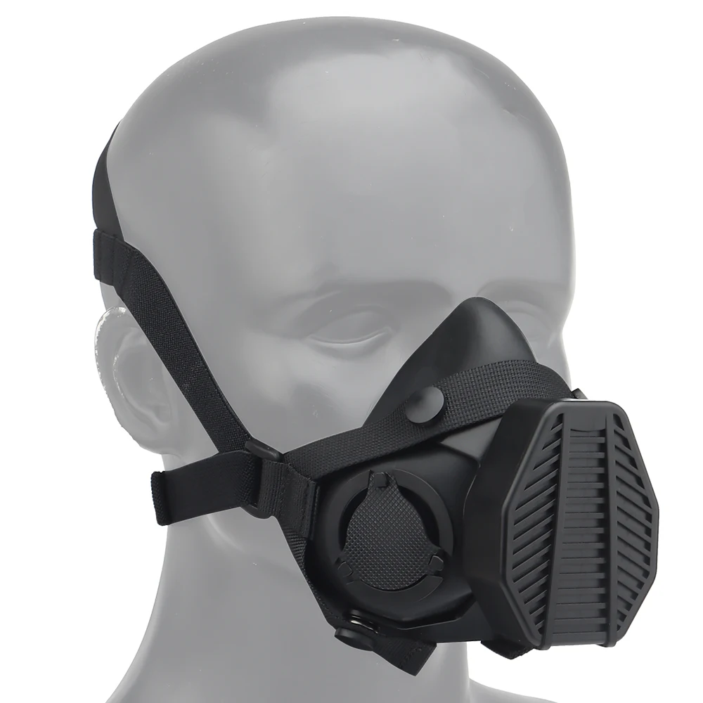 Tactical Special Respirator Protective Half Face SOTR Mask for Militar Airsoft Hunting Filtration Against Airborne Particulates
Tactical Special Respirator Protective Half Face SOTR Mask for Militar Airsoft Hunting Filtration Against Airborne Particulates