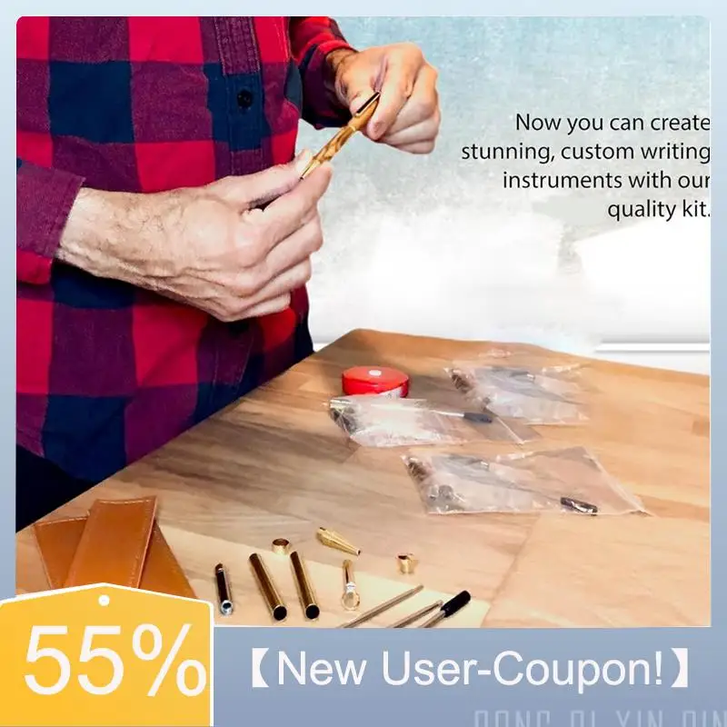 A81M New- Pen Kits For Woodturning- 10 Pack 10 Pen Covers Included-Slimline Pen Making Tools& Black Ink For DIY Copier Coppe
A81M New- Pen Kits For Woodturning- 10 Pack 10 Pen Covers Included-Slimline Pen Making Tools& Black Ink For DIY Copier Coppe
