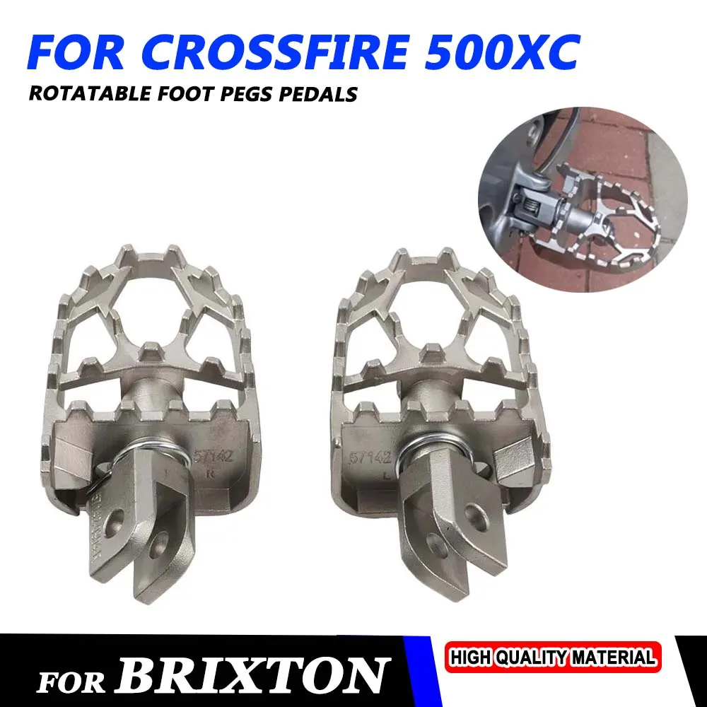 For Brixton Crossfire 500XC 500 XC Motorcycle Accessories Rotatable Footrest Footpegs Foot Pegs Pedals
For Brixton Crossfire 500XC 500 XC Motorcycle Accessories Rotatable Footrest Footpegs Foot Pegs Pedals