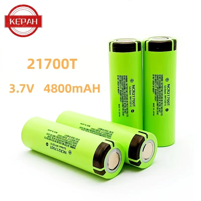 21700 Battery Rechargeable Battery 3.7V 4800mAh 50A Power Li-ion High Discharge Batteries for Electrical Tools
21700 Battery Rechargeable Battery 3.7V 4800mAh 50A Power Li-ion High Discharge Batteries for Electrical Tools