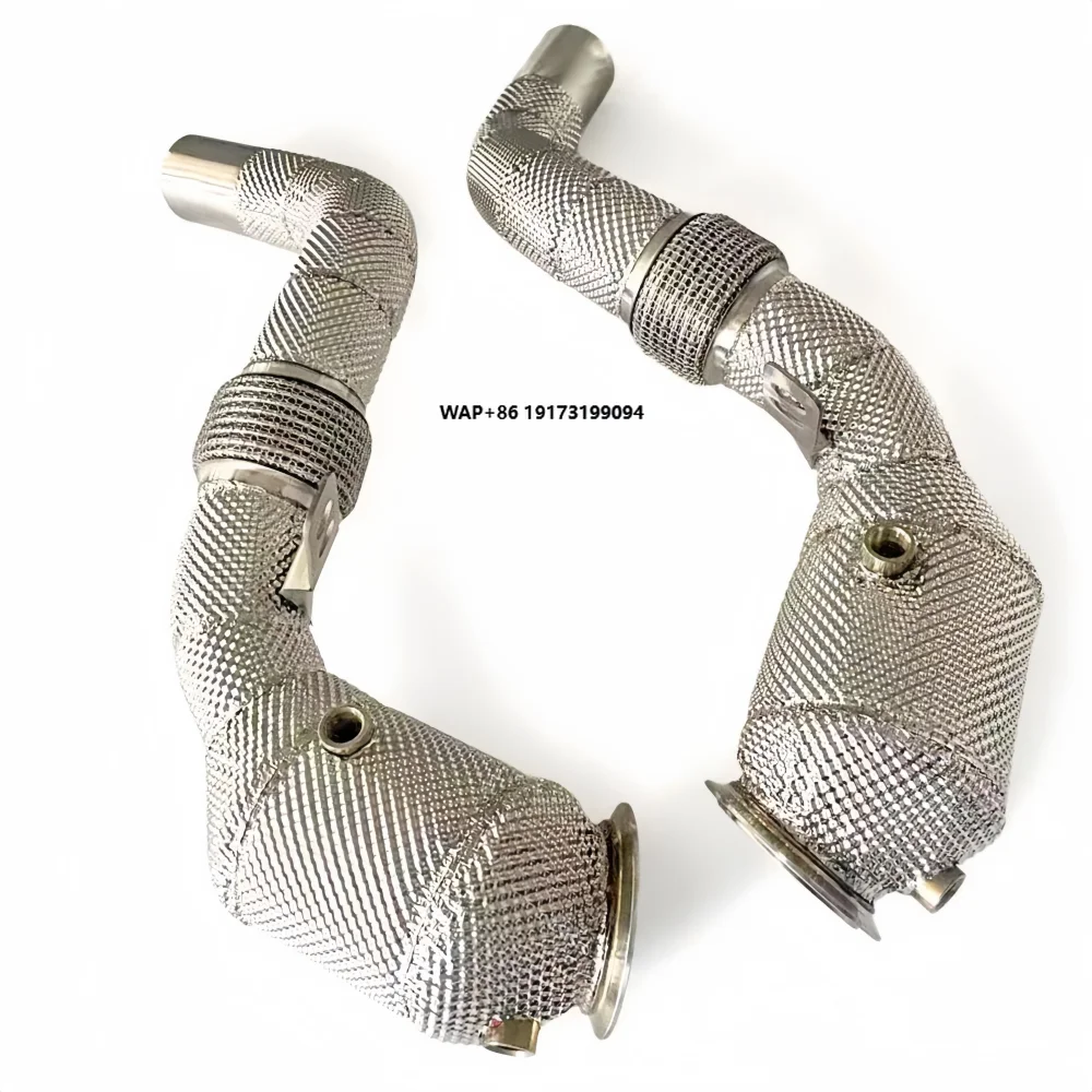 Car Exhaust Pipe Head for X5 X6 4.4T N63 E70 E71 High-performance Sewer Exhaust Pipes Catalytic Converter with Heat Shield
Car Exhaust Pipe Head for X5 X6 4.4T N63 E70 E71 High-performance Sewer Exhaust Pipes Catalytic Converter with Heat Shield