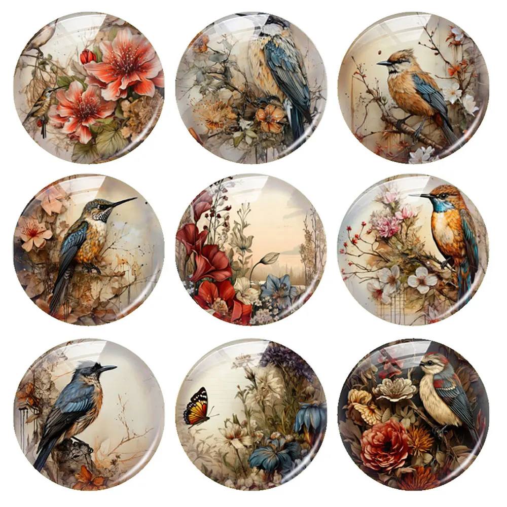 Handmade Flower Retro Bird Photo Glass Cabochon Flatback Demo Flat Back Cameo For Diy Jewelry Making Supplies Accessories
Handmade Flower Retro Bird Photo Glass Cabochon Flatback Demo Flat Back Cameo For Diy Jewelry Making Supplies Accessories