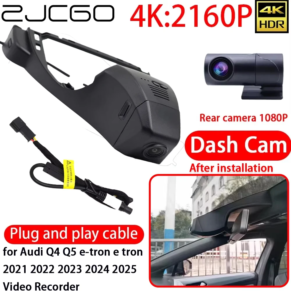 4K DVR Dash Cam Wifi Front Rear Car Camera 24h Monitor for Audi Q4 Q5 e-tron e tron 2021 2022 2023 2024 2025 Video Recorder
4K DVR Dash Cam Wifi Front Rear Car Camera 24h Monitor for Audi Q4 Q5 e-tron e tron 2021 2022 2023 2024 2025 Video Recorder