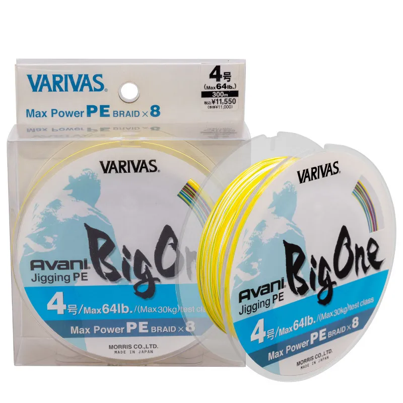 Плетеная леска VARIVAS Avani Jigging Big One Max Power PE X8 300м, сверхпрочная, для глубоководной морской рыбалки
Плетеная леска VARIVAS Avani Jigging Big One Max Power PE X8 300м, сверхпрочная, для глубоководной морской рыбалки