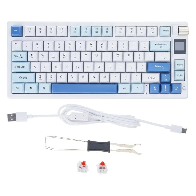 D7YC 3Mode 79Key Механическая клавиатура светодиодные подсветки полные ключи без ударов для офиса
D7YC 3Mode 79Key Механическая клавиатура светодиодные подсветки полные ключи без ударов для офиса