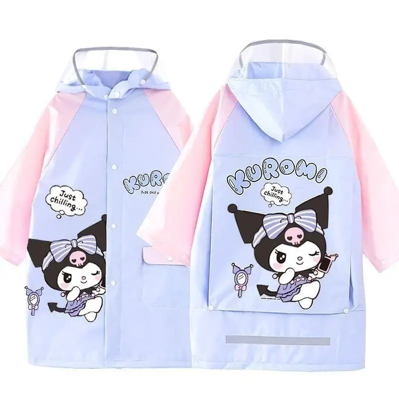 Sanrio детский модный плащ с героями мультфильмов My Melody, новый стиль, ветрозащитная водонепроницаемая одежда, большая сумка с зажимом для шляпы, портативный плащ
Sanrio детский модный плащ с героями мультфильмов My Melody, новый стиль, ветрозащитная водонепроницаемая одежда, большая сумка с зажимом для шляпы, портативный плащ