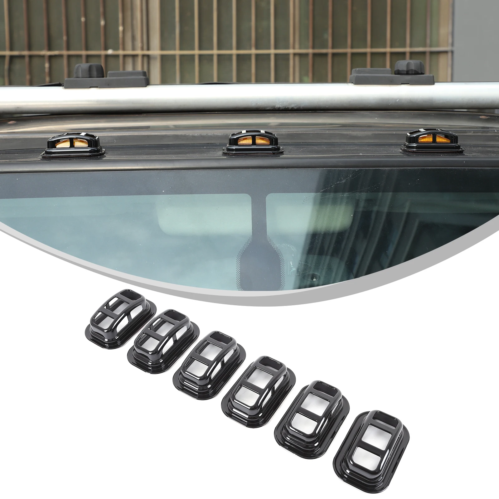 Глянцевый черный ABS для Hummer H2 2003-2009, передний и задний фонарь на крыше автомобиля, защитный сетчатый чехол, декоративные аксессуары
Глянцевый черный ABS для Hummer H2 2003-2009, передний и задний фонарь на крыше автомобиля, защитный сетчатый чехол, декоративные аксессуары