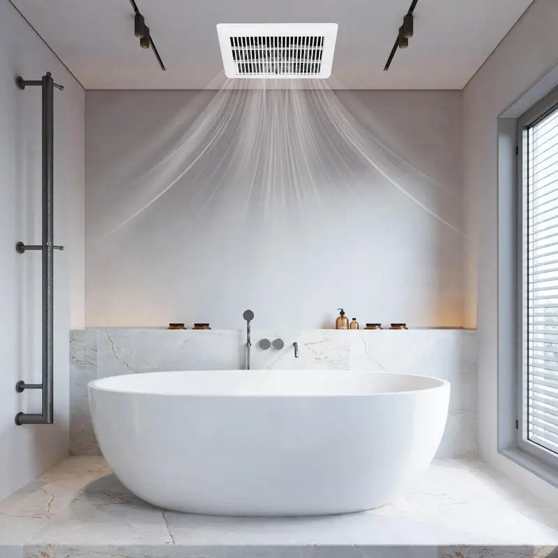 80 CFM Bathroom Exhaust Fan with Metal Housing and 4 Inches Duct
80 CFM Bathroom Exhaust Fan with Metal Housing and 4 Inches Duct