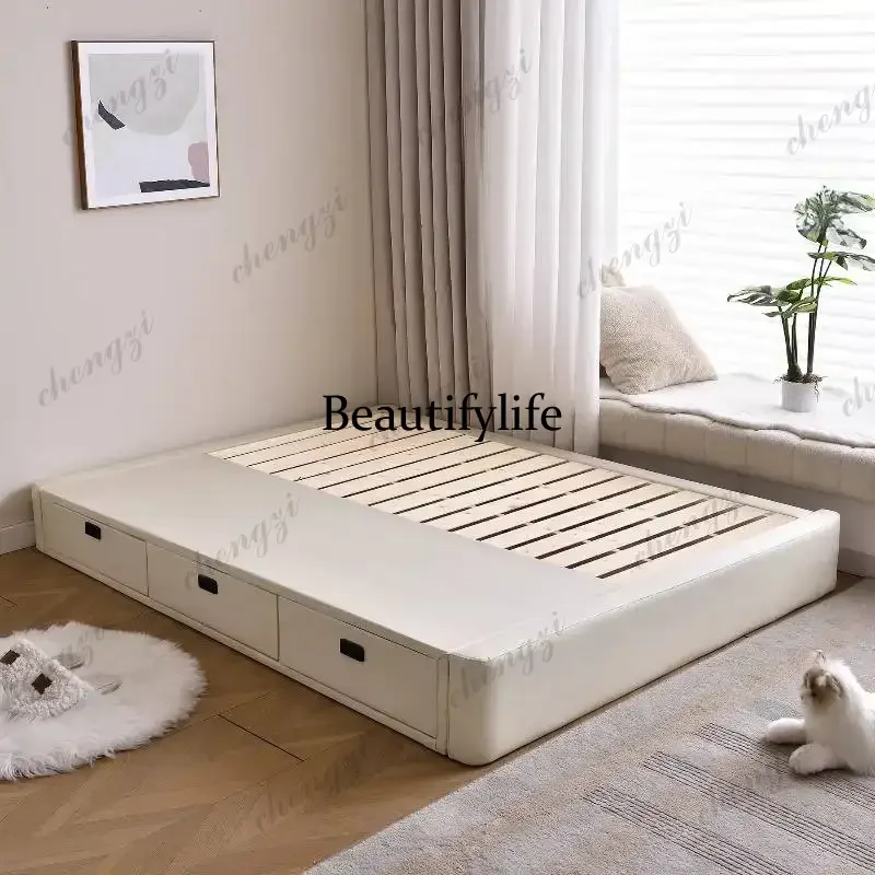 Wooden White Double Bed Board Couples Large Base Frame Floating Double Bed Size Adults Luxury Cama Casal Furniture For Home
Wooden White Double Bed Board Couples Large Base Frame Floating Double Bed Size Adults Luxury Cama Casal Furniture For Home