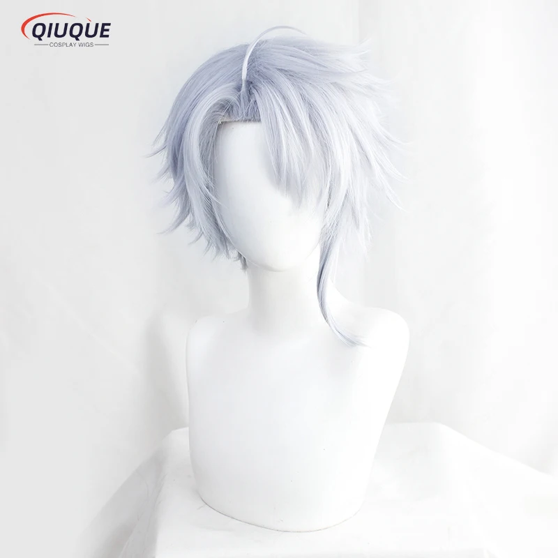 High Quality Azul Cosplay Wig Anime Short Light Blue Heat Resistant Synthetic Hair Halloween Party Wigs + Wig Cap
High Quality Azul Cosplay Wig Anime Short Light Blue Heat Resistant Synthetic Hair Halloween Party Wigs + Wig Cap