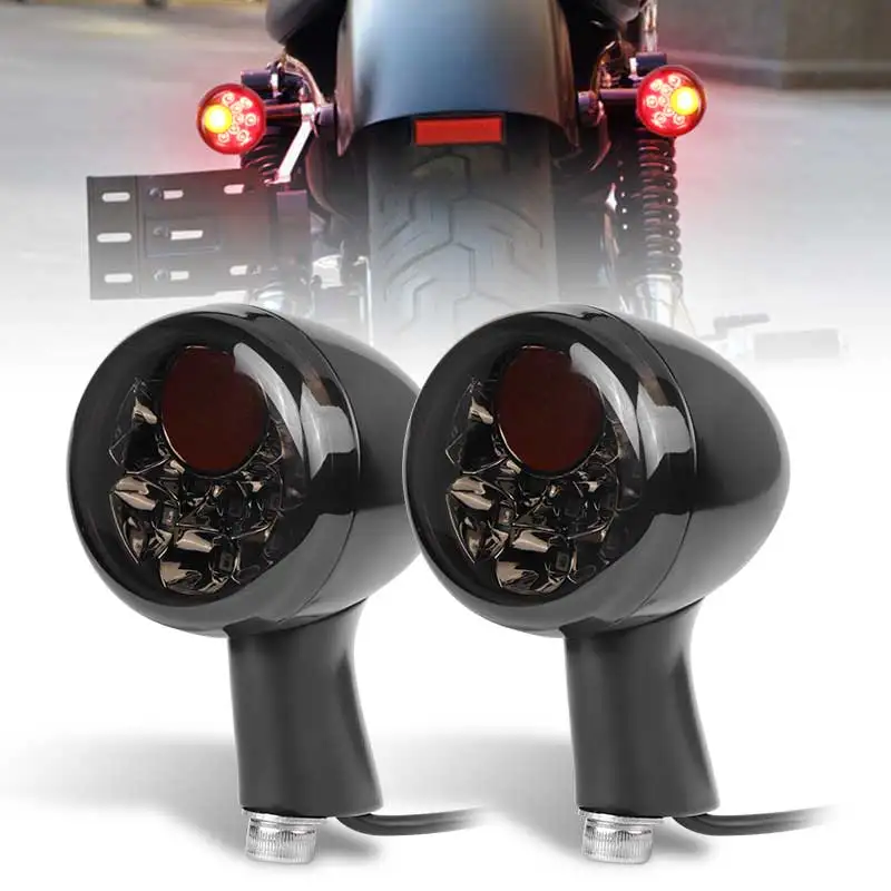 Задний указатель поворота мотоцикла Bullet Янтарно-красный алюминиевый сплав Тормозной стоп Задний фонарь DRL для Sportster XL883 XL1200 1992up
Задний указатель поворота мотоцикла Bullet Янтарно-красный алюминиевый сплав Тормозной стоп Задний фонарь DRL для Sportster XL883 XL1200 1992up