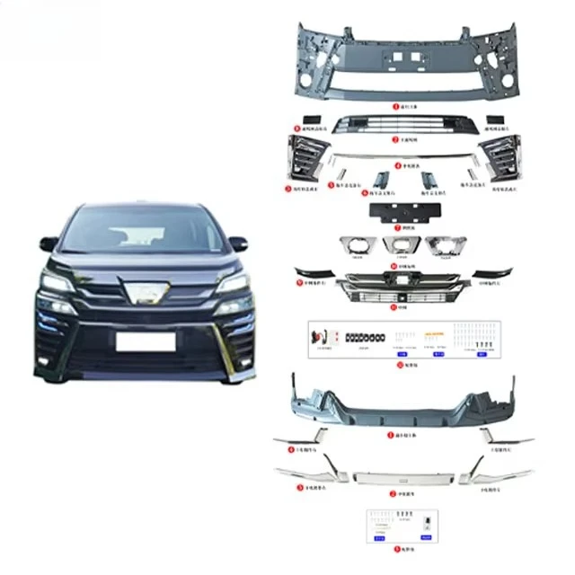 For Vellfire 2018+ Car Body Kit Front Rear Bumper Grille Bolt-On Clips New Condition
For Vellfire 2018+ Car Body Kit Front Rear Bumper Grille Bolt-On Clips New Condition