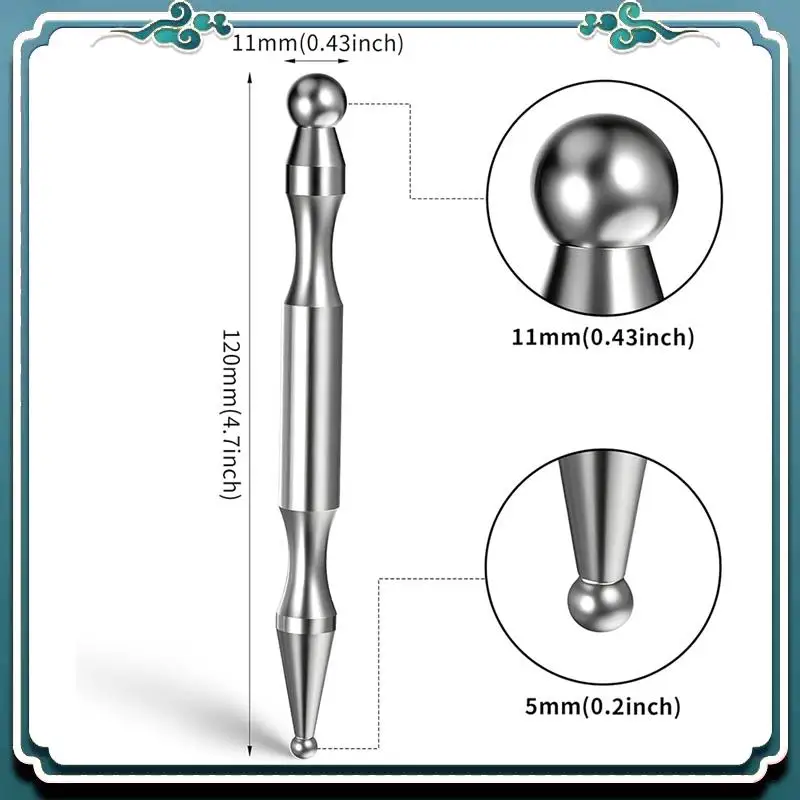 Reliable Acupuncture Pen Trigger Point Massager Tool Deep Tissue Massage Tool For Face Finger Massage Body Muscle
Reliable Acupuncture Pen Trigger Point Massager Tool Deep Tissue Massage Tool For Face Finger Massage Body Muscle