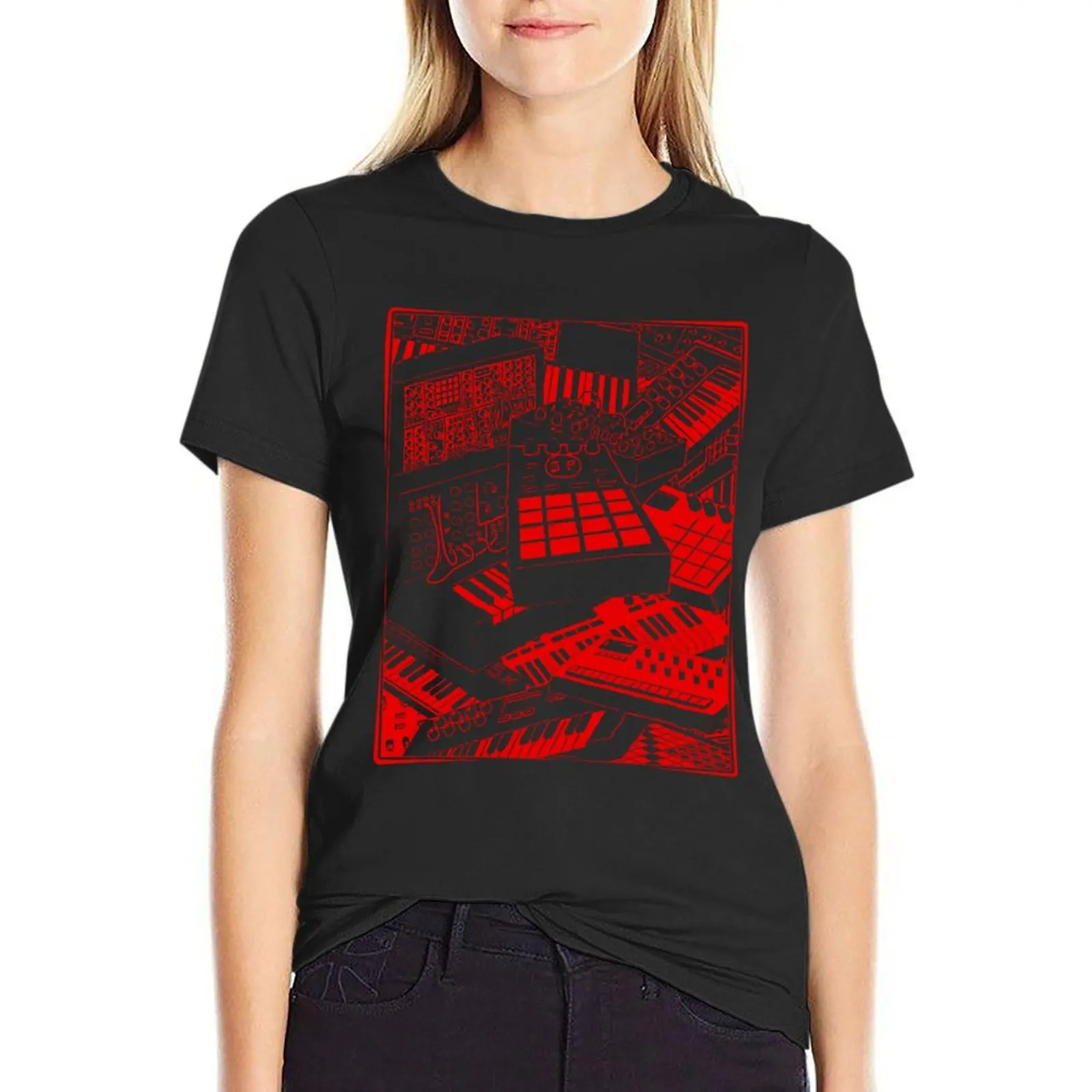 synthesizer lover and electronic musician T-Shirt anime clothes animal prinfor tops tees Women t shirt
synthesizer lover and electronic musician T-Shirt anime clothes animal prinfor tops tees Women t shirt