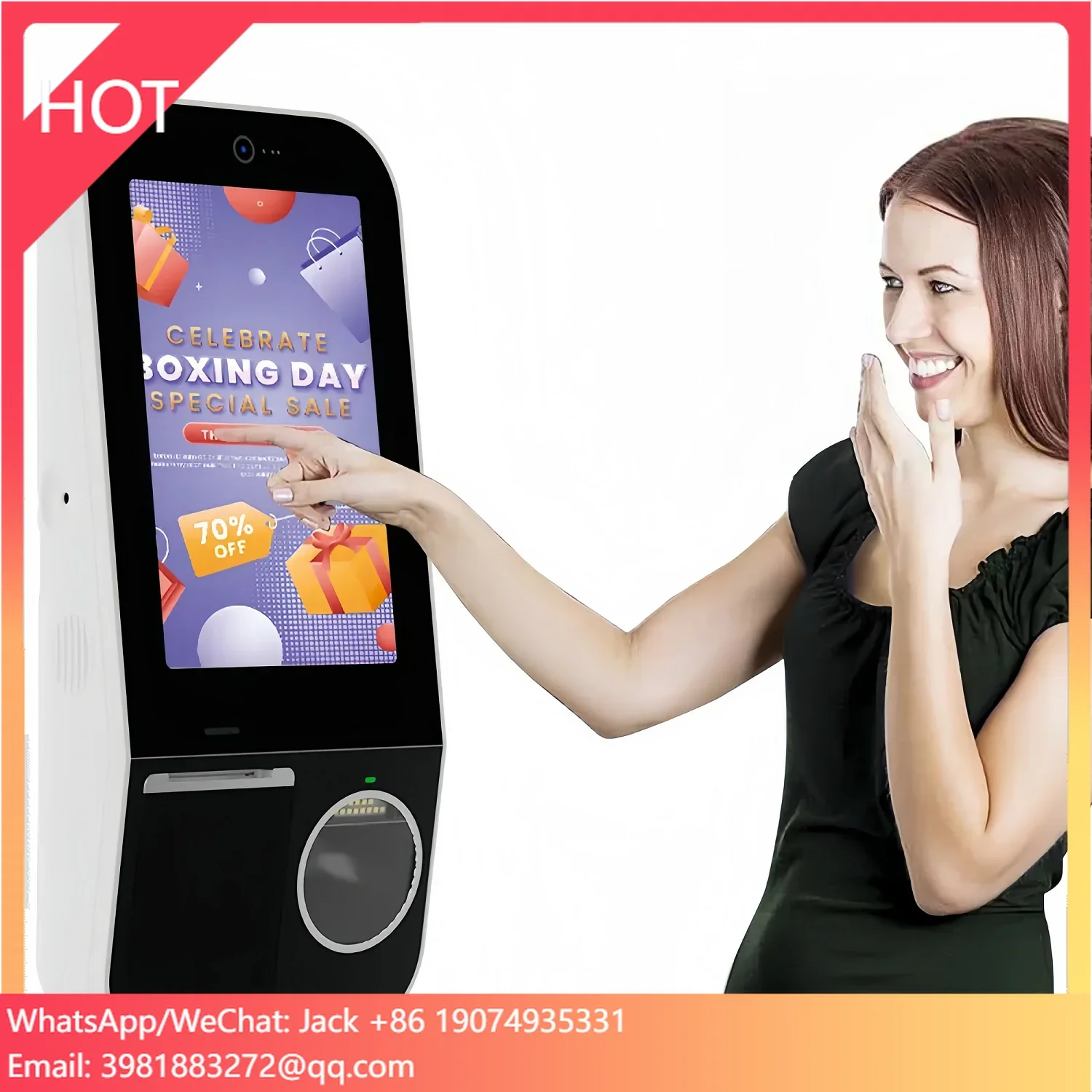 Secure Bluetooth Kiosk For Confidential Services For Medical Clinics And Law Offices With SDK Function
Secure Bluetooth Kiosk For Confidential Services For Medical Clinics And Law Offices With SDK Function