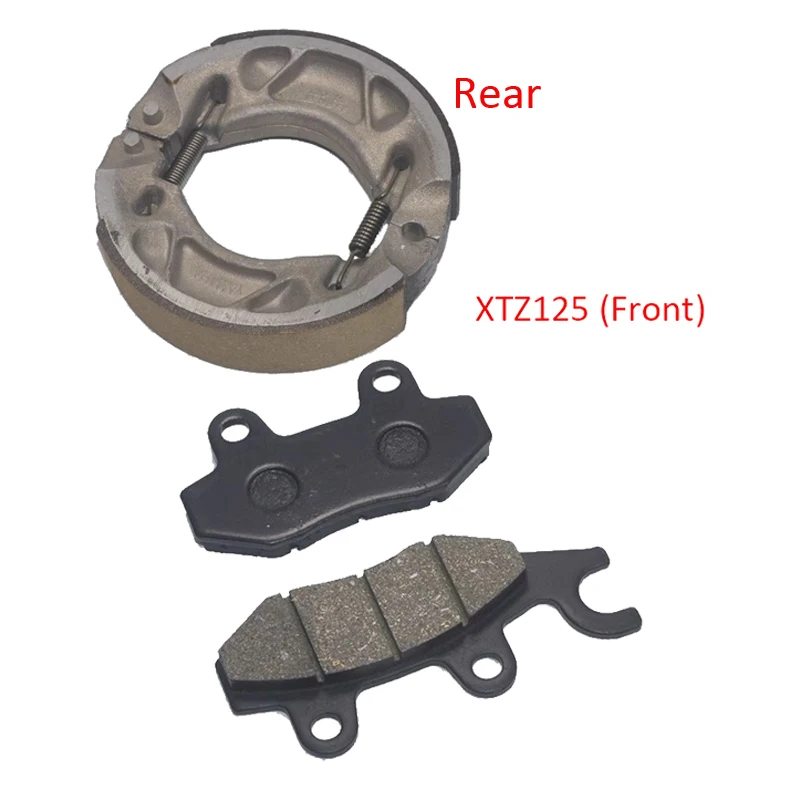 Motorcycle Front Hydraulic Disc Brake Caliper Pads Rear Brake Shoes for Yamaha XTZ125 YBR125 for Jianshe JYM125 CA250 GN125/150
Motorcycle Front Hydraulic Disc Brake Caliper Pads Rear Brake Shoes for Yamaha XTZ125 YBR125 for Jianshe JYM125 CA250 GN125/150