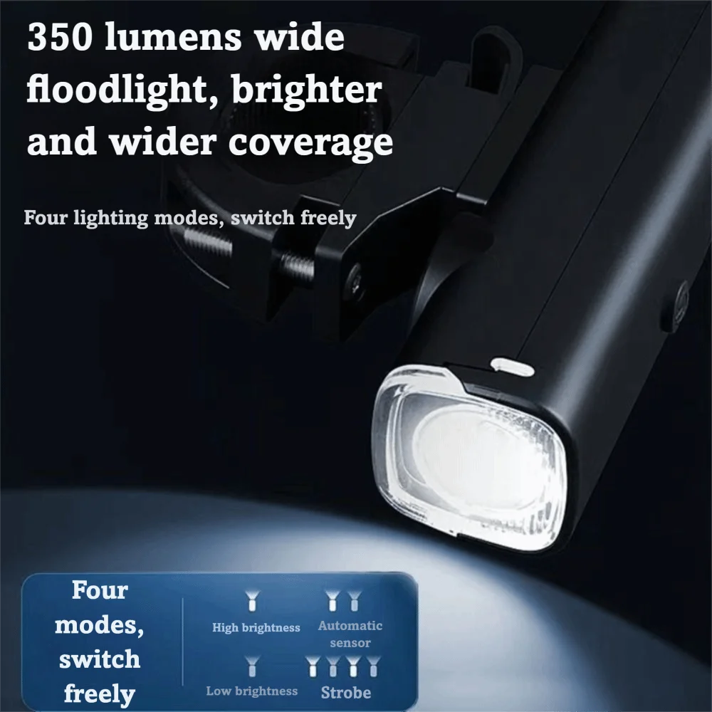 High-pitch Warning Bicycle Front Rear Light LED Headlight Rainproof Design Taillight Light 2000mAh Battery Sensing Technology
High-pitch Warning Bicycle Front Rear Light LED Headlight Rainproof Design Taillight Light 2000mAh Battery Sensing Technology