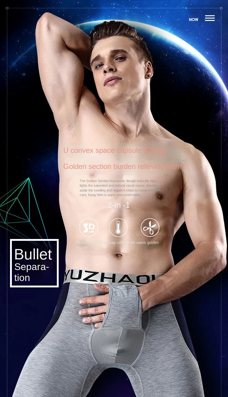Bullet Separation Men's Underpants Stretch Cotton Tights Warm Pants Men's Leggings Slim Winter Pants Sexy Comfortable Men's Pant
Bullet Separation Men's Underpants Stretch Cotton Tights Warm Pants Men's Leggings Slim Winter Pants Sexy Comfortable Men's Pant