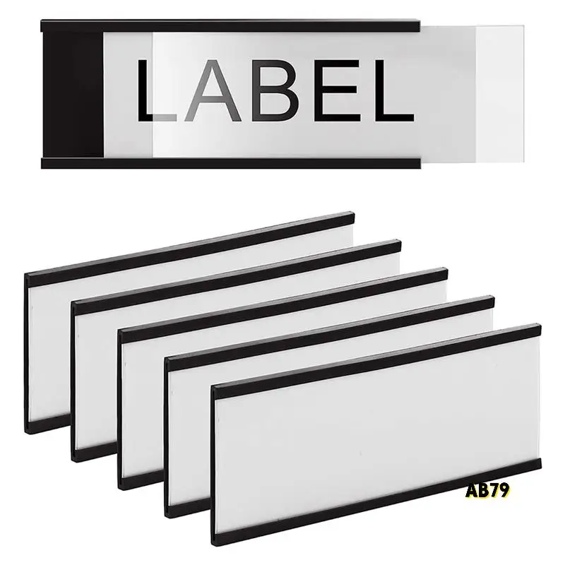 Magnetic Label Holder 4X1.57Inch 80 Packs C Channel White Paper Cards Protective Film Strong Magnet Mess Free Removable
Magnetic Label Holder 4X1.57Inch 80 Packs C Channel White Paper Cards Protective Film Strong Magnet Mess Free Removable