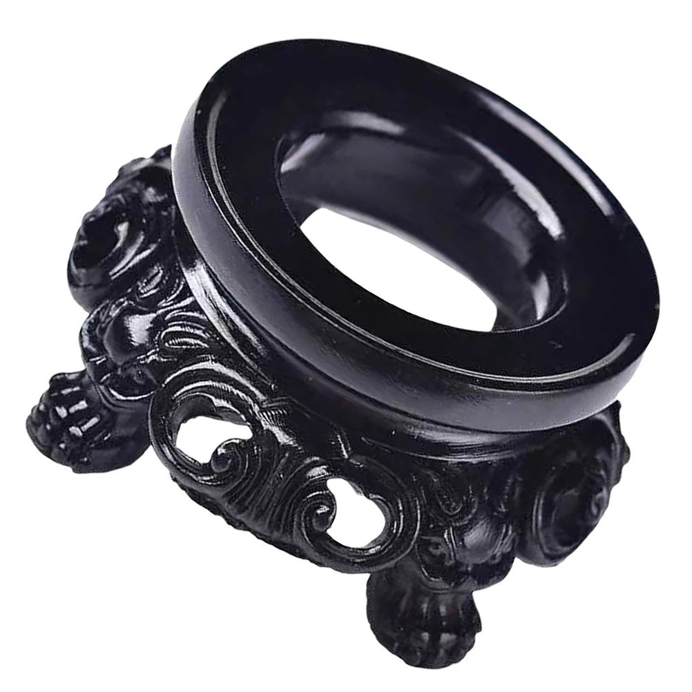 Retro Decor Crystal Ball Base Desktop Adornment Resin Balls Display Stand Sphere Holder Black Office
Retro Decor Crystal Ball Base Desktop Adornment Resin Balls Display Stand Sphere Holder Black Office