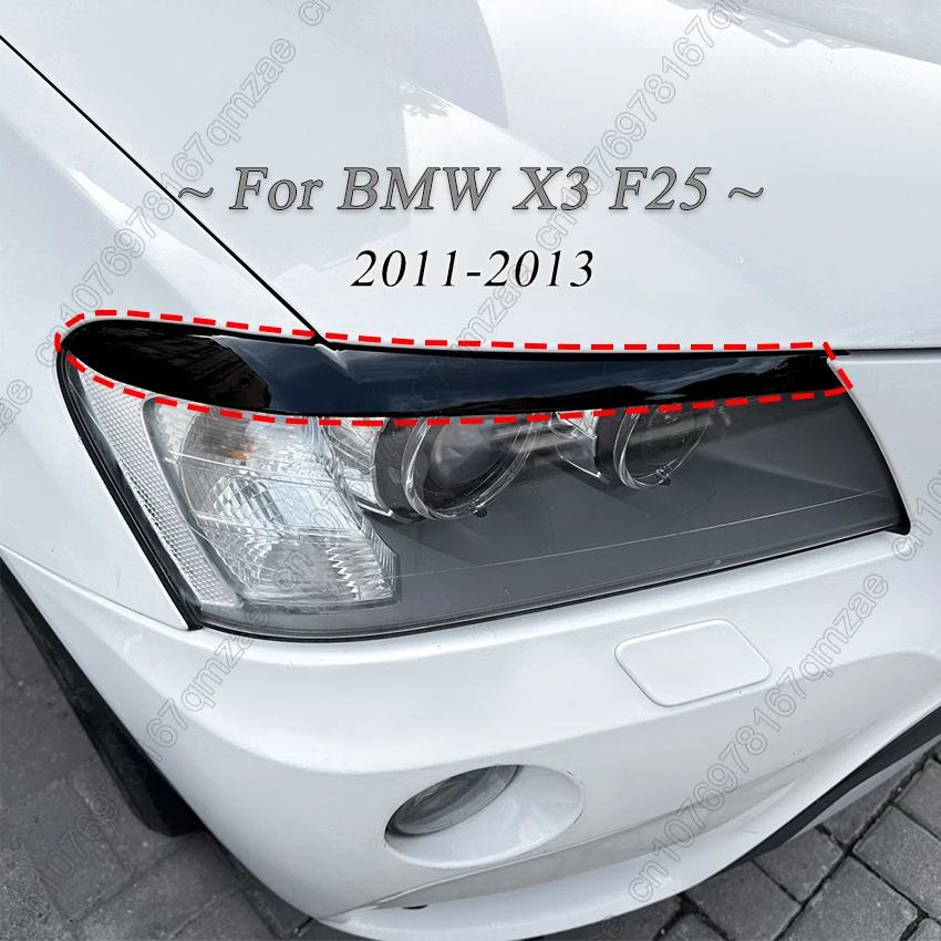 2 шт., передняя фара, брови, веко, отделка для BMW X3 F25 2011 2012 2013, автомобильная лампа, наклейка, декоративные наборы
2 шт., передняя фара, брови, веко, отделка для BMW X3 F25 2011 2012 2013, автомобильная лампа, наклейка, декоративные наборы