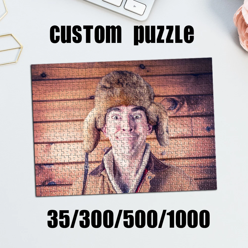 35/300/500/1000pcs Personalized Custom Photo Puzzle selfie Father's Day Back To School Halloween Christmas New Year
35/300/500/1000pcs Personalized Custom Photo Puzzle selfie Father's Day Back To School Halloween Christmas New Year