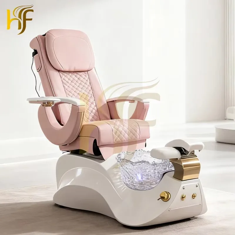 Adjustable Vibration Electric Spa Pedicure Chair With Whirlpool Tub Reclining Lounge Spa Chair For Salon Nail Spa Use
Adjustable Vibration Electric Spa Pedicure Chair With Whirlpool Tub Reclining Lounge Spa Chair For Salon Nail Spa Use
