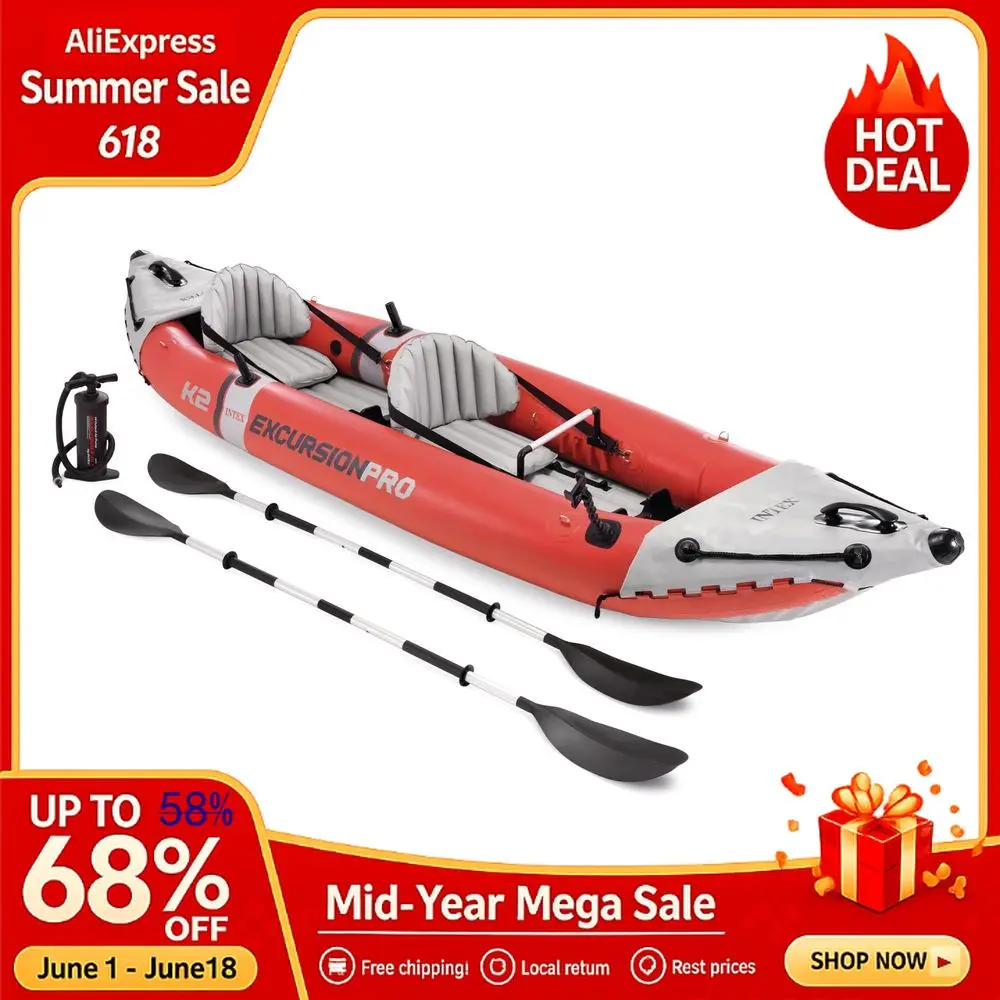 Inflatable Kayak Set Includes Deluxe 86in Kayak Paddles And HighOutput Pump SuperTough PVC Adjustable Custom
Inflatable Kayak Set Includes Deluxe 86in Kayak Paddles And HighOutput Pump SuperTough PVC Adjustable Custom