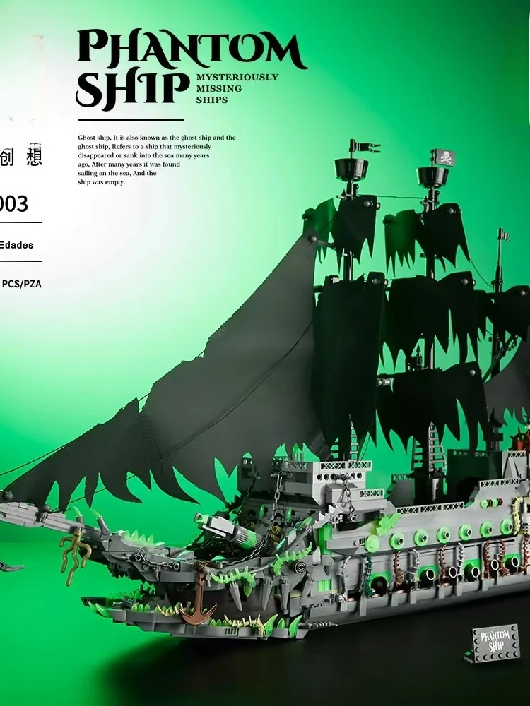 Ghost Pirate King ip DK6003 Building Blos Flng Man Assembly Children's Toy Model Boys Toy Creative Plastic Model Kit
Ghost Pirate King ip DK6003 Building Blos Flng Man Assembly Children's Toy Model Boys Toy Creative Plastic Model Kit