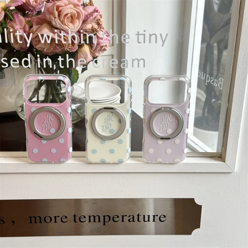 Fashionable lettered polka dots Phone Case For iPhone 17 16 Pro 15 14 Pro Max Cover with Stand Holder Cases funda iPhone 17Pro
Fashionable lettered polka dots Phone Case For iPhone 17 16 Pro 15 14 Pro Max Cover with Stand Holder Cases funda iPhone 17Pro
